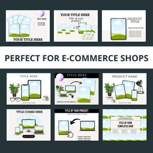 Canva Mockup Template Bundle Digital Marketing Kit Business Branding Social Media Design Shop Graphics Visual Pack Entrepreneur Resource