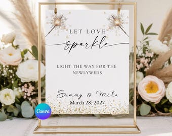 Números de mesa para fotos de boda, plantilla minimalista personalizable (descarga digital)