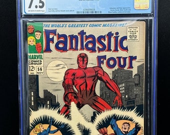 Fantastische Vier #56 CGC 7.5 1966 Klaw - Dr