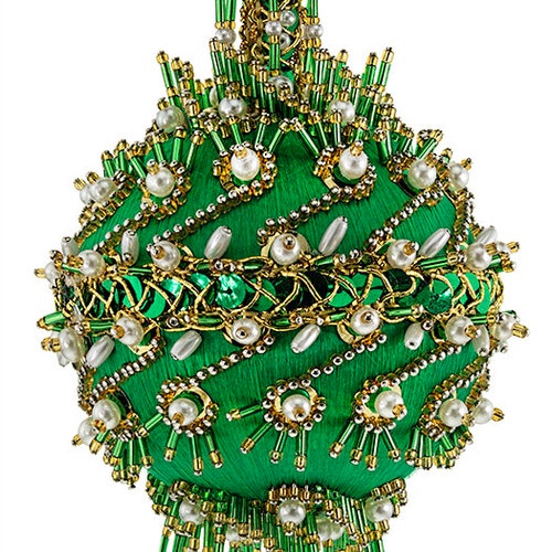 Cracker Box Inc. Christmas Ornament Kit Zenith White Ball With Etsy