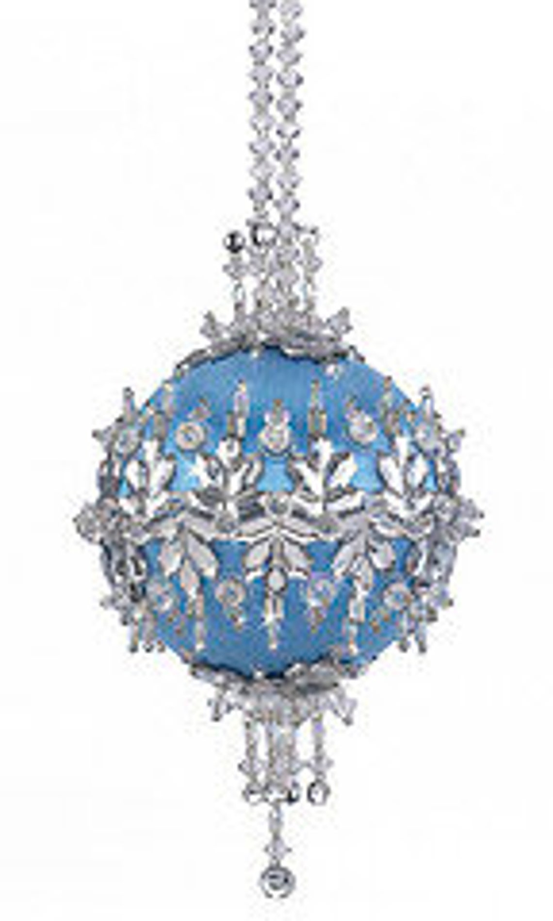 Cracker Box Inc DIY Beaded Christmas Ornament Kit Etsy