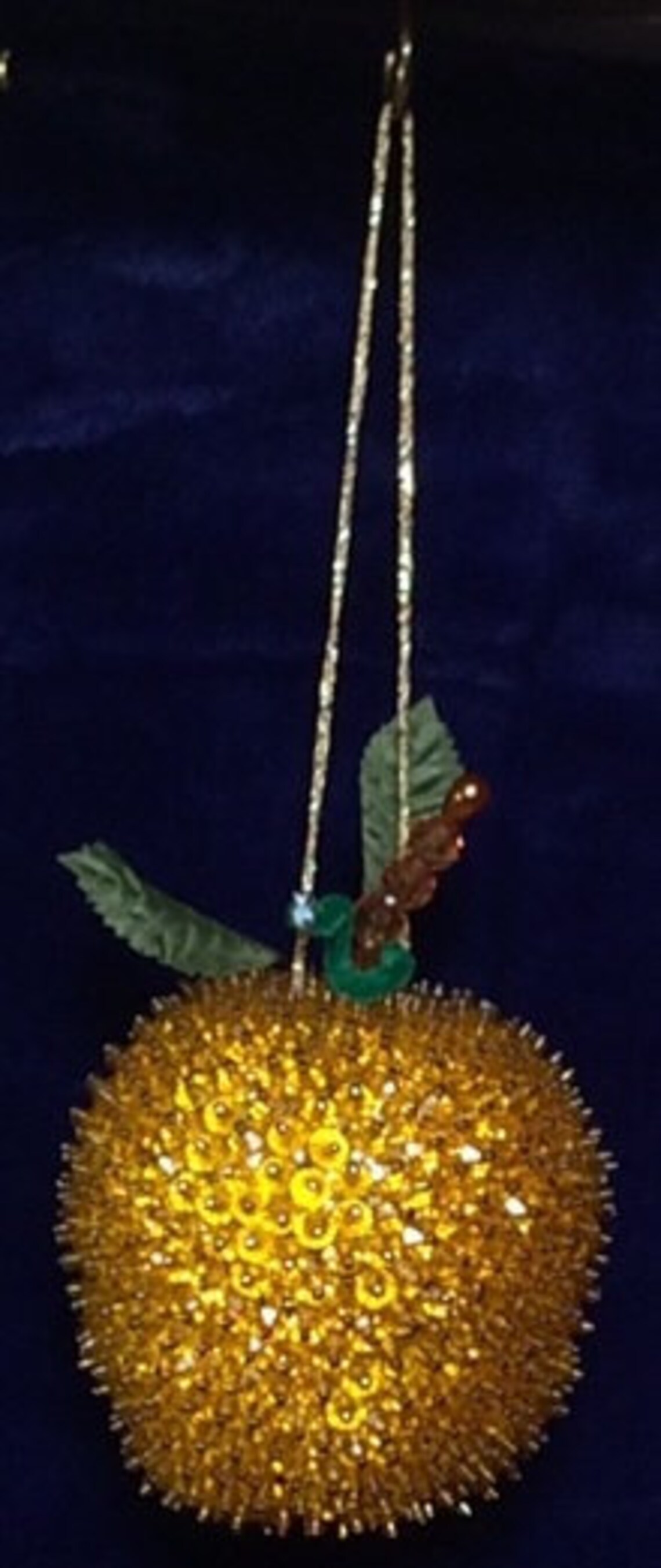 Cracker Box Christmas Ornament Kit Golden Delicious Apple Etsy