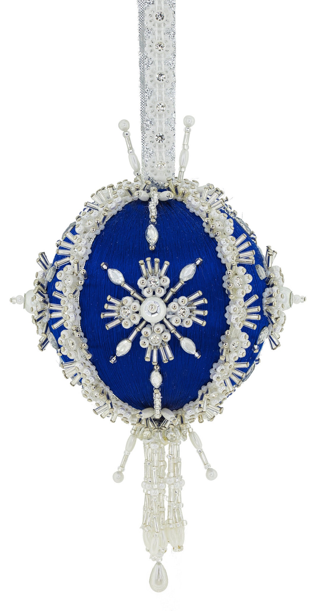 Cracker Box Inc Christmas Ornament Kit Midnight Snowflake Etsy