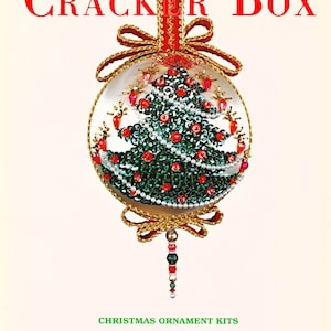 Papier-Katalog von Cracker Box Inc. Dieserbau-Katalog #15 enthält Weihnachtsschmuck-Kits, die zum Verkauf angeboten werden
