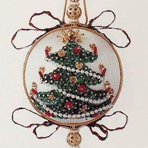 The Cracker Box  Beaded Christmas Ornament Kit Tannanbaum