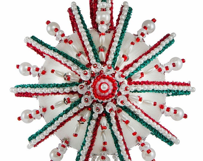 The Cracker Box Inc Beaded Ornament Kit beneath the Sea Golden Oldie Etsy