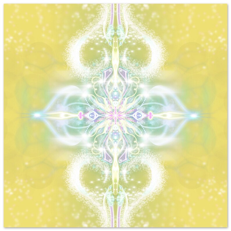 NECTAR | Art Print | Altar Poster | Sacred Geometry | Spiritual | Light ...