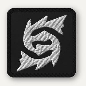 Adinkra Peace Symbol Patch – Obi Nka Bi Embroidered African Art Iron-On