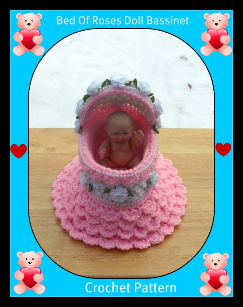 Bed of Roses Doll Crochet Pattern Etsy