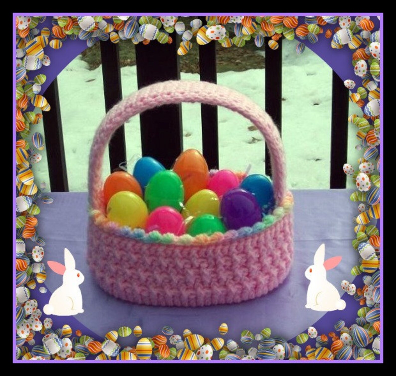 Beautiful Easter Basket For Boy Or Girl.Just Change The Color. Etsy