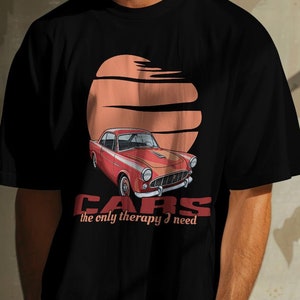 Vintage car t-shirt, Vintage retro style, Vintage car lover, classic car t-shirt, cool car t-shirt, birthday gift for him/her
