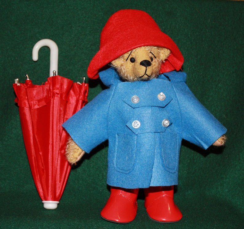 Storybook Teddy Bear and Clothes ,Digital Pattern, image 2