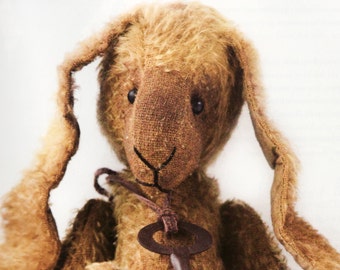 PDF Tutorial Jointed Primitive  Mohair Rabbit and Pattern On-Line: 90 Color Pages