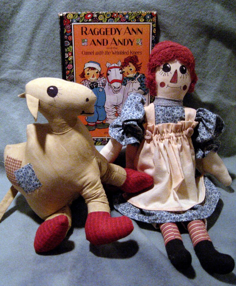 Raggedy Anns Camel with Wrinkled Knees Artist PDF Pattern image 3