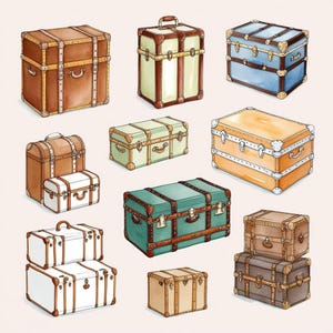 Malles de rangement ou malles de rangement