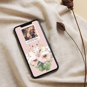 Romantische Grußkarte digital mit eigenem Bild |  | Jahrestag Überraschung | ich liebe dich - Karte Individuell