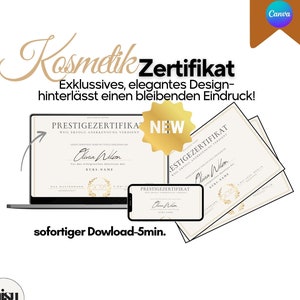 Certificate of Completion Template l Participant Certificate - Aesthetic & Timeless l Printable Certificate, Editable Template