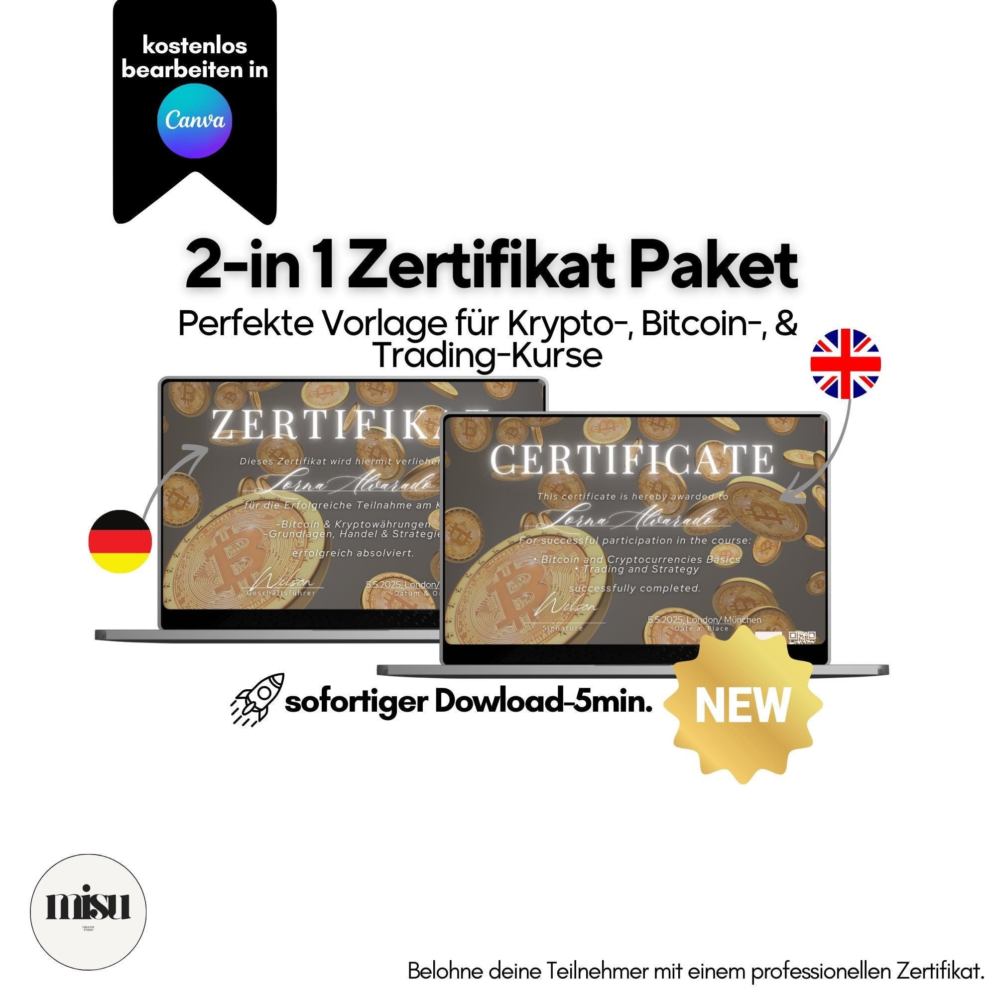 Bitcoin Certificate - Etsy