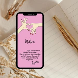 Motivierende E-Karten für Freunde nach der Trennung – Personalisierbar