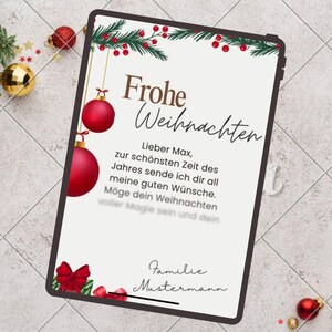 パーソナライズされたクリスマス電子カード I クリスマスの挨拶 I ステータス メッセージ I WhatsApp I デジタル カード I 電子カード - 友人や家族向け