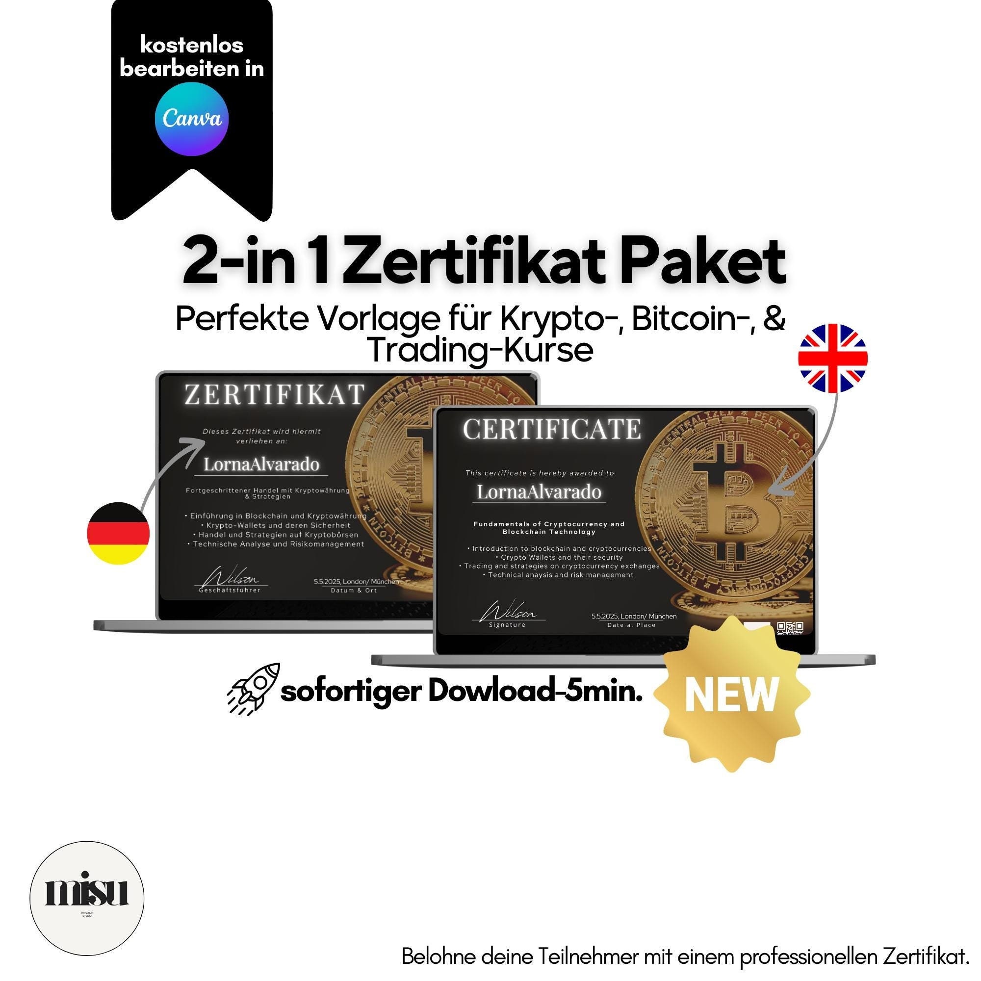 Bitcoin Certificate - Etsy Australia