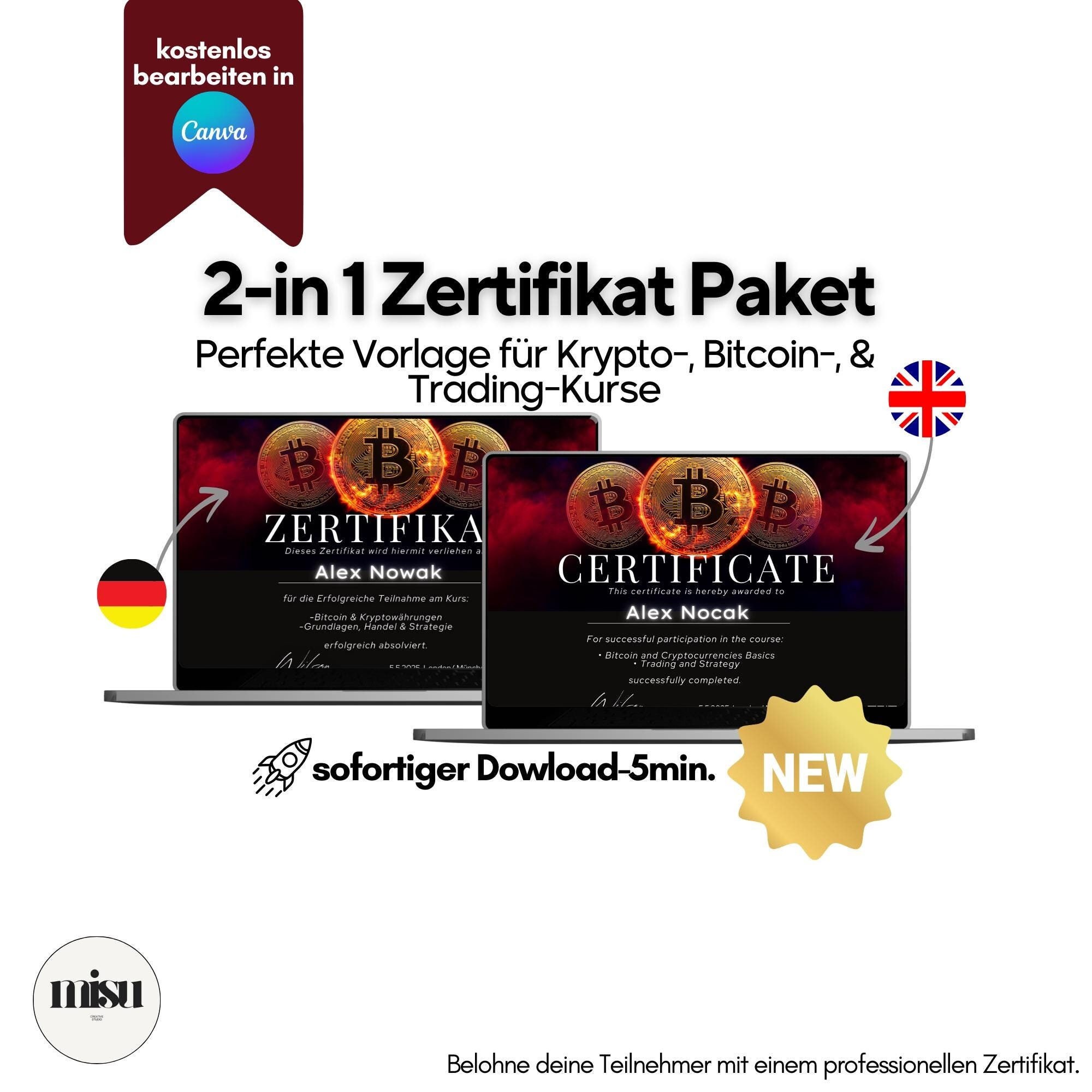 Bitcoin Certificate - Etsy