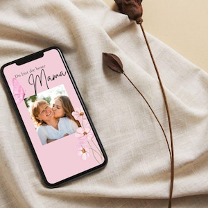 Motivierende Mutter/Tochter/Sohn E-Karte – Personalisierbar -Blumenstraß