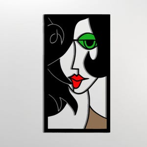 Colorful Picasso Wall Art, Pablo Picasso Metal Wall decor, Metal wall art, Housewarming gift, Home Gift, Birthday Gift, Picasso Wall Decor