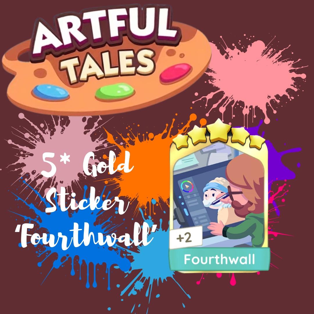 Fourthwall_Monopoly Go_ (Golden Blitz)_5⭐Star Sticker ⚡ ... - EBa - Foto 11