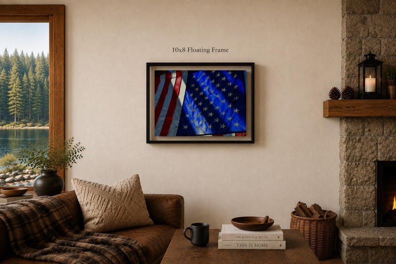 American Flag Wall Art | Patriotic Photography Print, Americana Home ...