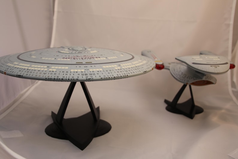 Star Trek Diamond Select USS Enterprise-d Repacement Dual Display Stand ...