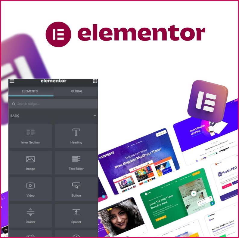 1000+ Elementor Landing Page Templates, Mega Wordpress Website Bundle