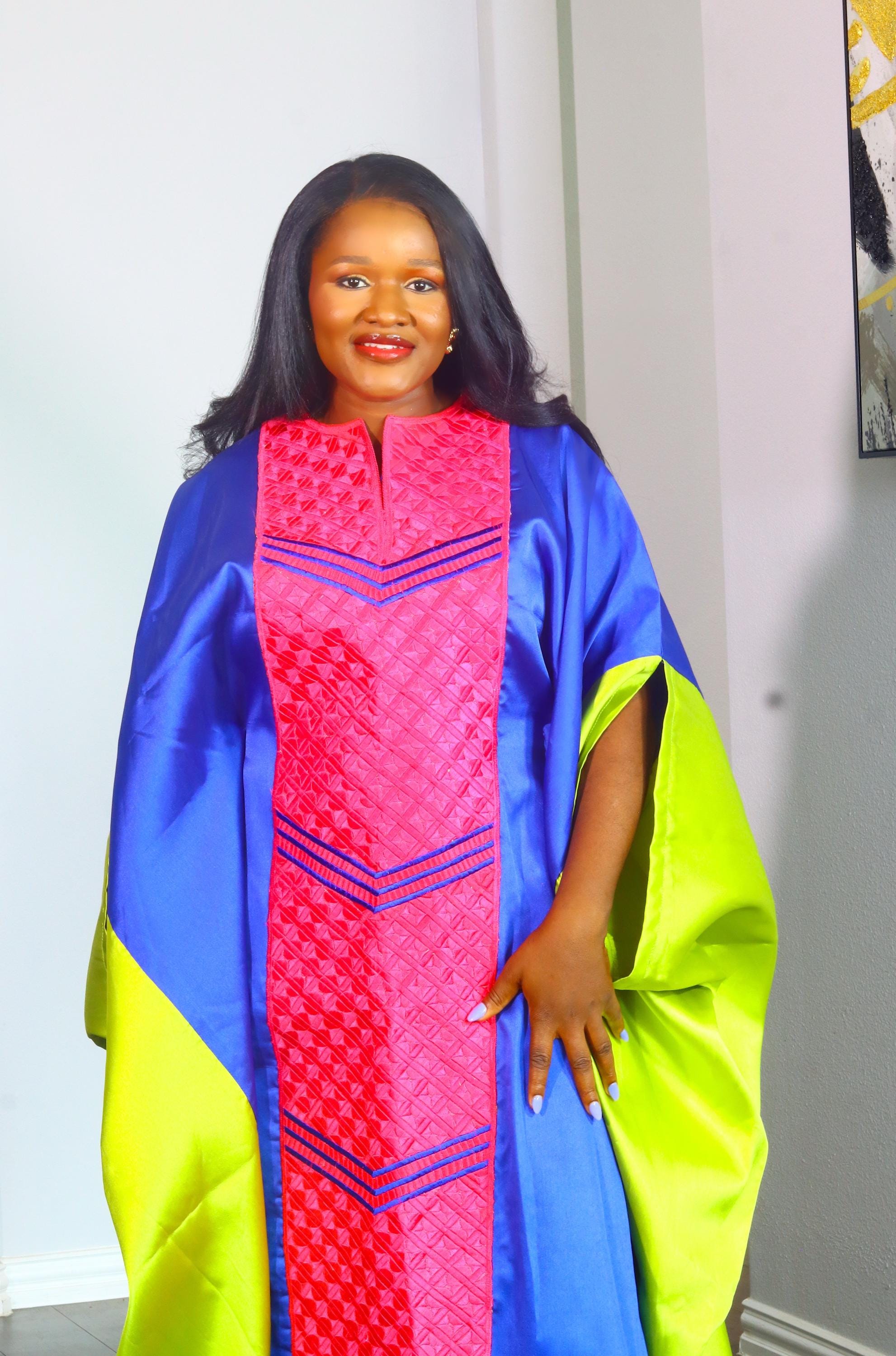 Embroidered African Dress for Women - Etsy