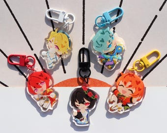 Caballeros - ¡Llaveros acrílicos destacados de Scout!