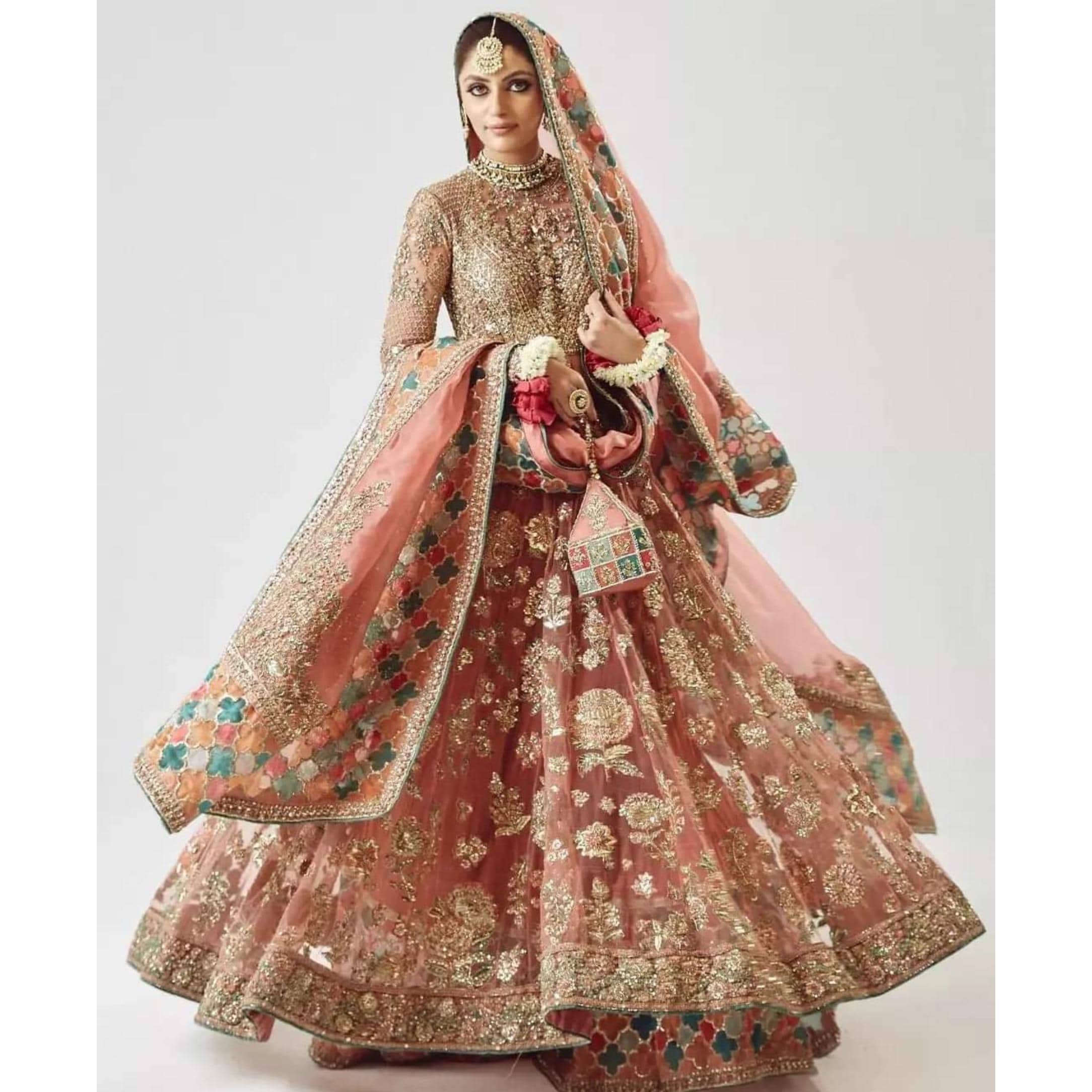 Rose Gold Nikkah Dress - Etsy