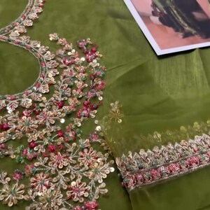 Designer Pakistani suit salwar kameez for nikkah mehndi engagement party wear
