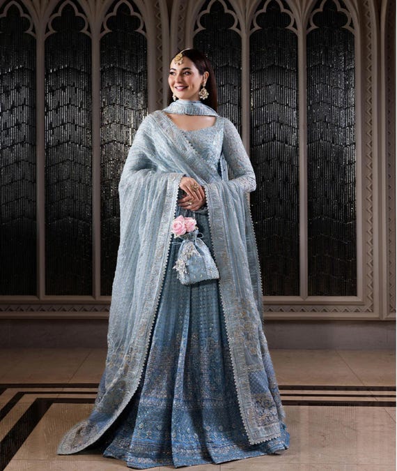 Pakistani Bridal Wedding maxi Dress, Anarkali Gown for Women, Dulhan Lehenga, Designer Indo-Western Suit for Nikkah or Reception Pakistani Bridal Wedding maxi Dress, Anarkali Gown for Women, Dulhan Lehenga, Designer Indo-Western Suit for Nikkah or Reception
