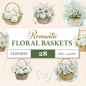 Bloem clipart png bundel – elegante bloemboeketten voor kunst aan de muur, bruiloft uitnodigingen en kaarten | Hoogwaardige bloemenafbeeldingen aquarel clipart