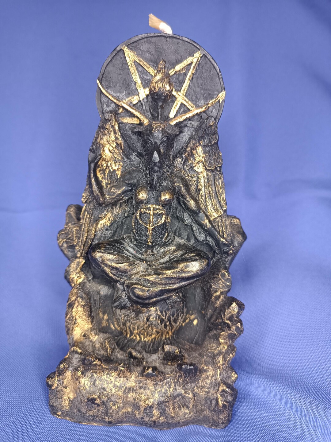 Beeswax Baphomet Candle, Ritual Altar, Protection - Etsy
