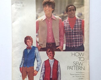 70's Uncut Simplicity 5945, Vest (S)