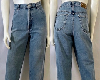 Vintage 90's High Waisted, Jeans, Tapered, Denim by Faded Glory (L)