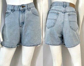 Vintage 90's Riders, High Waisted, Denim Shorts (Size 12)