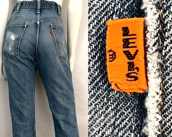 Vintage 70's Big E Levi's 646 Jeans Bell Bottoms (W32 Vintage 70's Big E Levi's 646 Jeans Bell Bottoms (W32