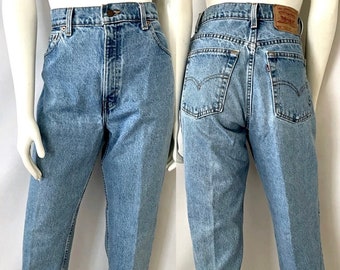 Levi's 551 Jeans USA vintage anni '90, gamba affusolata (taglia 10)