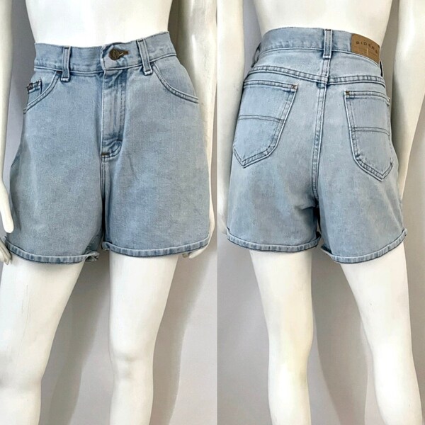 Vintage 90's Riders, High Waisted, Denim Shorts (Size 12)