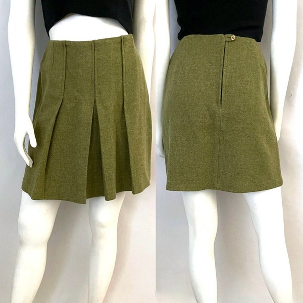 OAKLEAF PLEATED SKIRT