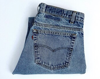 Levi’s 505 W30 USA製 80s TALON42 W30 L30 — vintage Levi's 20 505-0217 Jeans Men — 1982, #539 Rivets