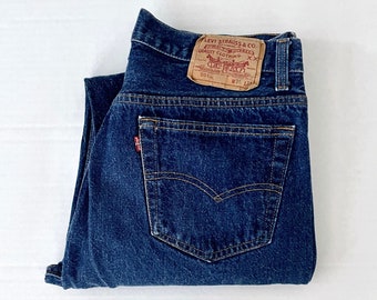 Vintage 90's Levi's 501XX Jeans USA, Short Denim (W31)