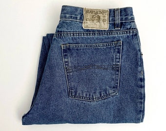 Vintage 90's Bugle Boy 750 Jeans, Relaxed Fit, Denim (W34)