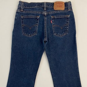 Vintage 90&#39;s Levi&#39;s 515, Jeans, Boot Cut, Superlow, Denim (S)